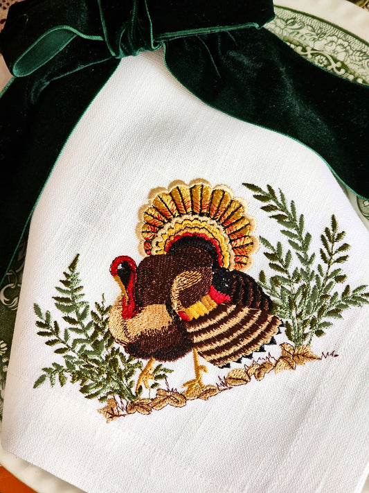 #117 | Regal Turkey Among Ferns and Foliage