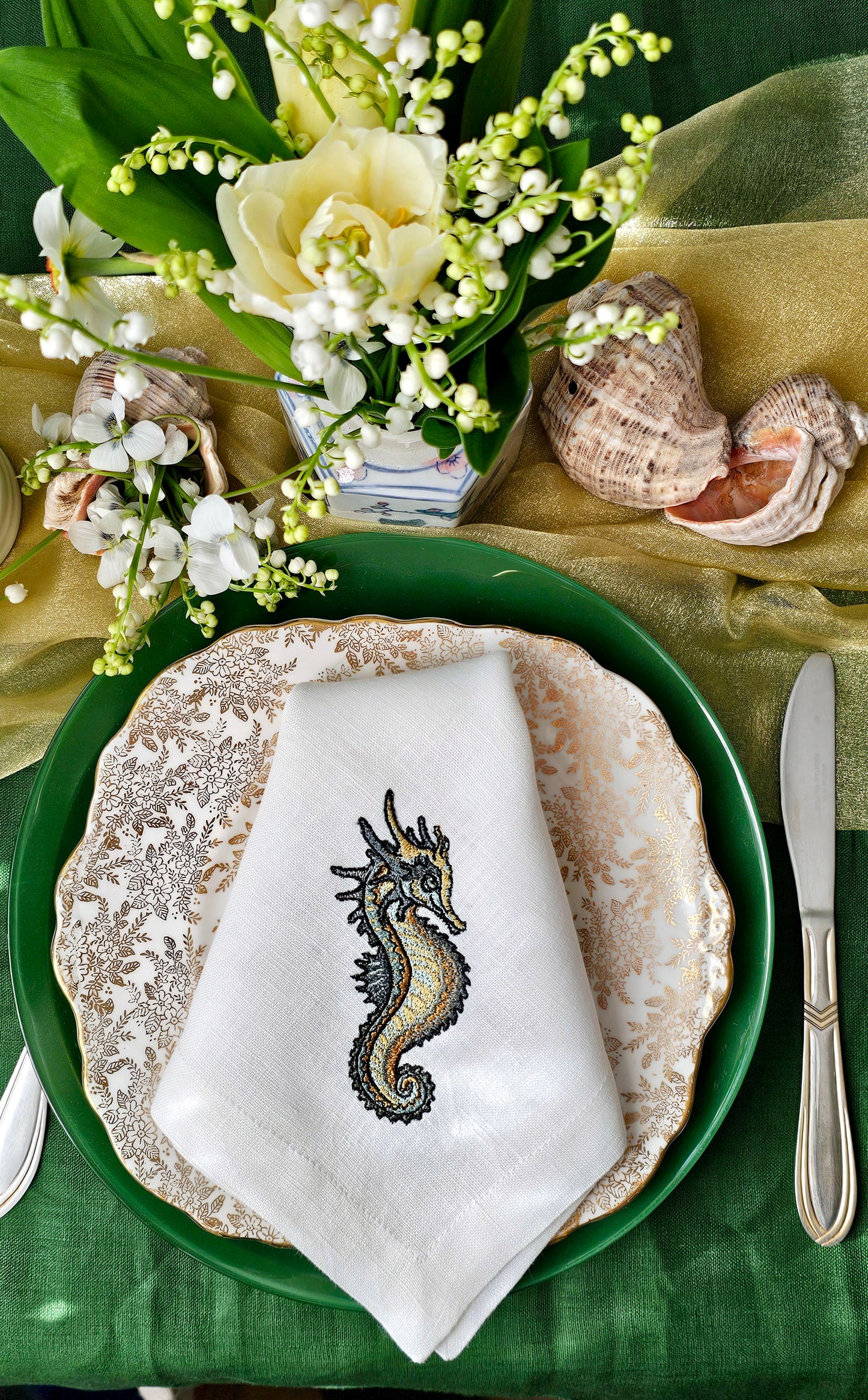 #119 | Coastal Marine Dining Motif Collection