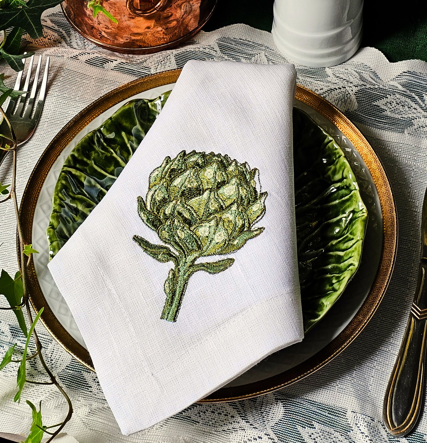 #113 | Embroidered Fruit & Vegetable Medley Collection