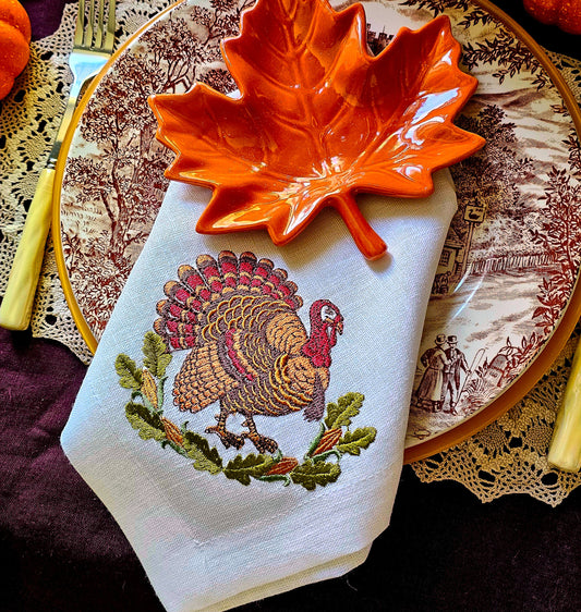 #117 | Regal Turkey Among Ferns and Foliage