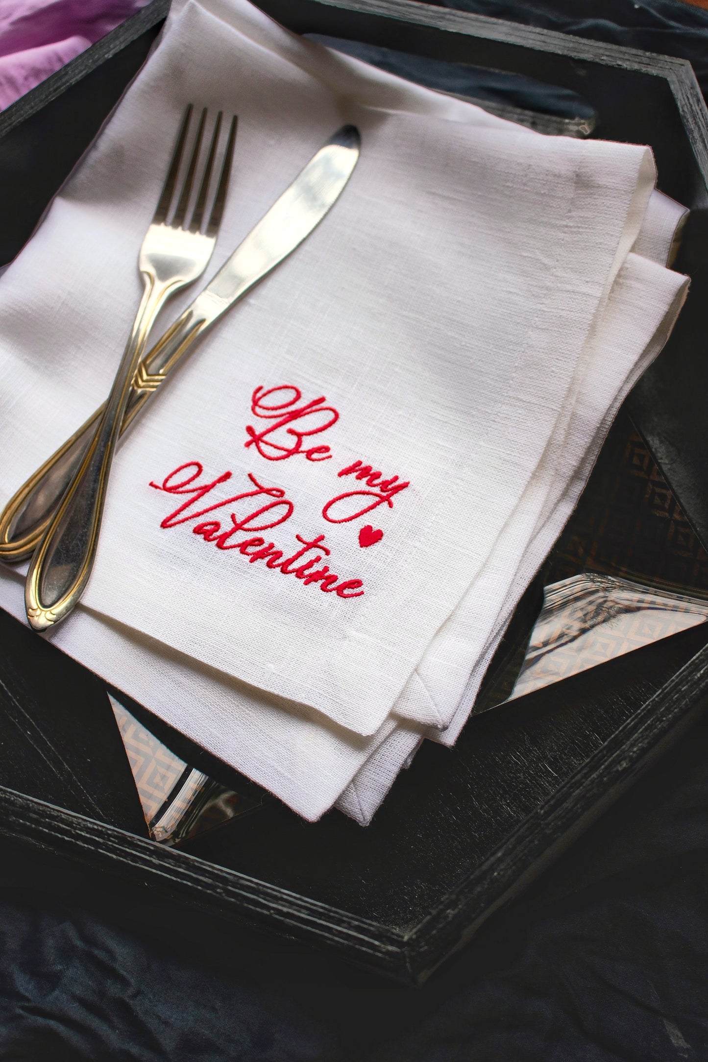 #005 | Romantic Script with Red Accents