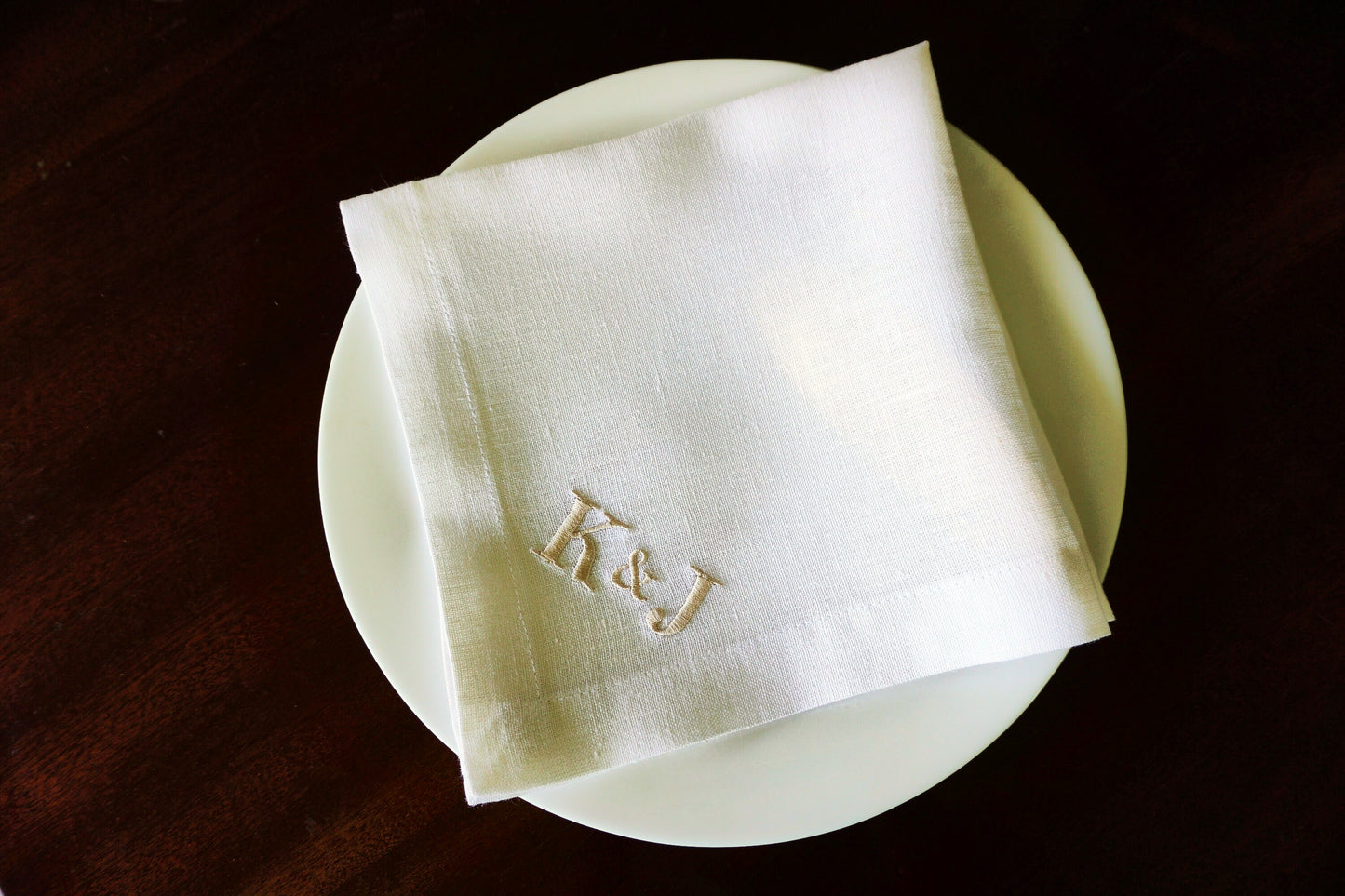 #105 | Ampersand Initials in Classic Block Font | Personalized