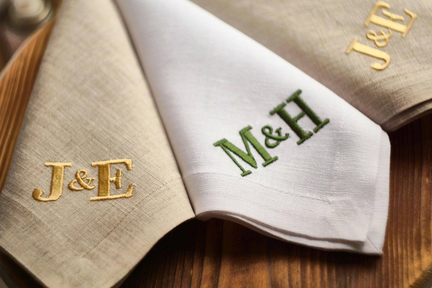 #105 | Ampersand Initials in Classic Block Font | Personalized