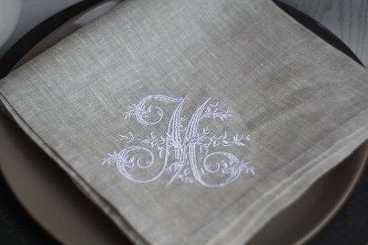 personalized embroidered napkins, holiday monogrammed napkins,  birthday napkins, table decoration, Cloth Dinner Napkins, Wedding napkins