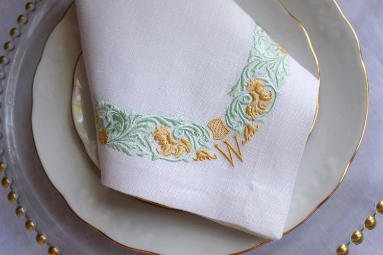 #002 | Elegant Wedding Styling | Personalized | Linen napkins