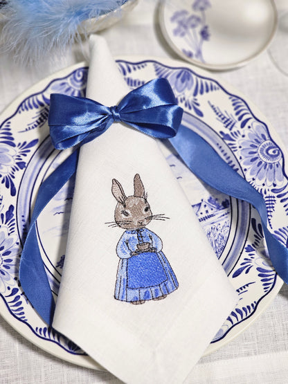 #111 | Vintage Dressed Rabbits in Spring Outfits