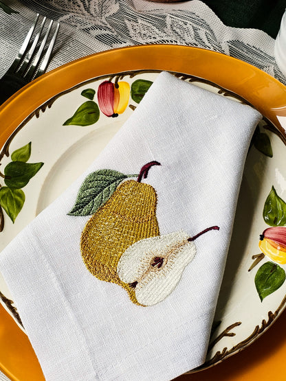 #113 | Embroidered Fruit & Vegetable Medley Collection