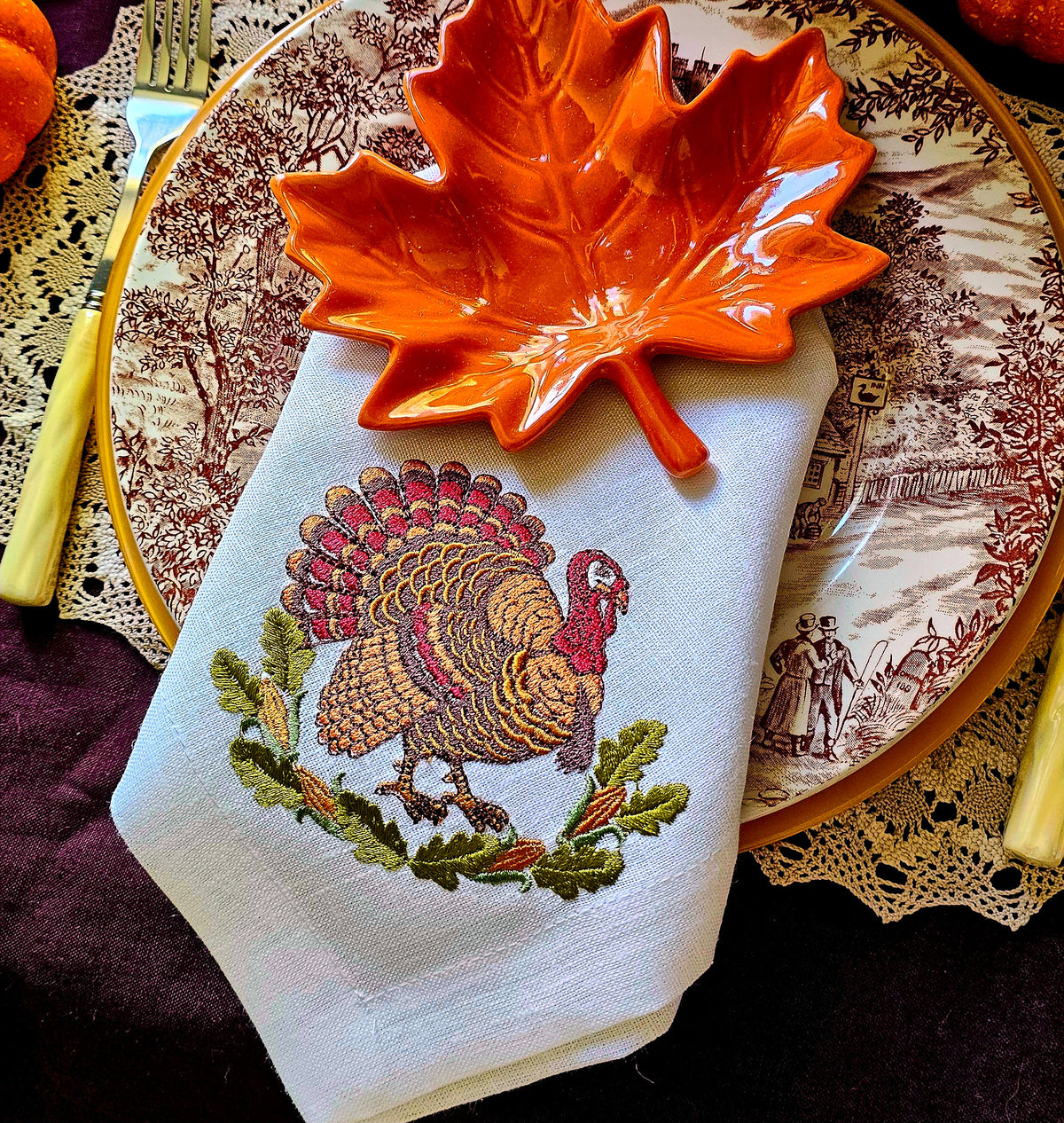 #117 | Regal Turkey Among Ferns and Foliage