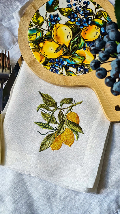 #113 | Embroidered Fruit & Vegetable Medley Collection