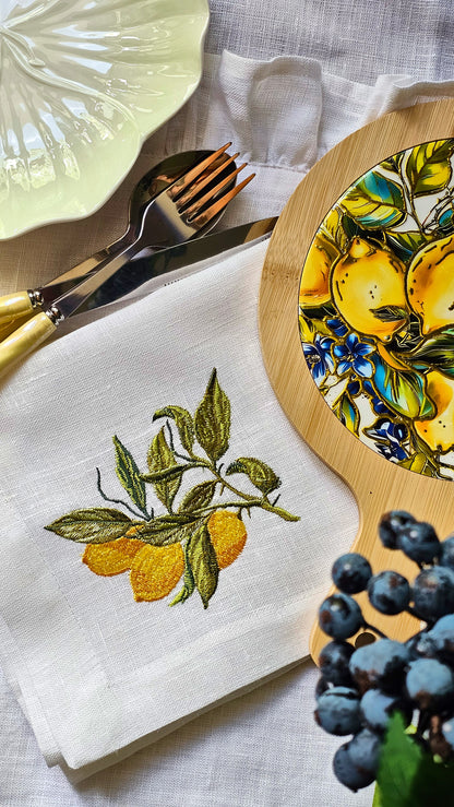 #113 | Embroidered Fruit & Vegetable Medley Collection