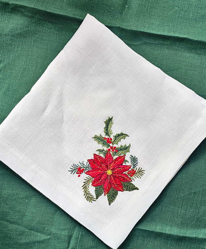 #138 | Classic Poinsettia & Holly