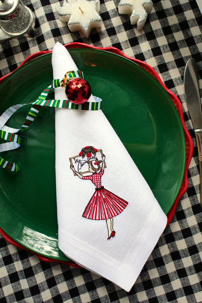 #037 | Vintage Christmas Girl