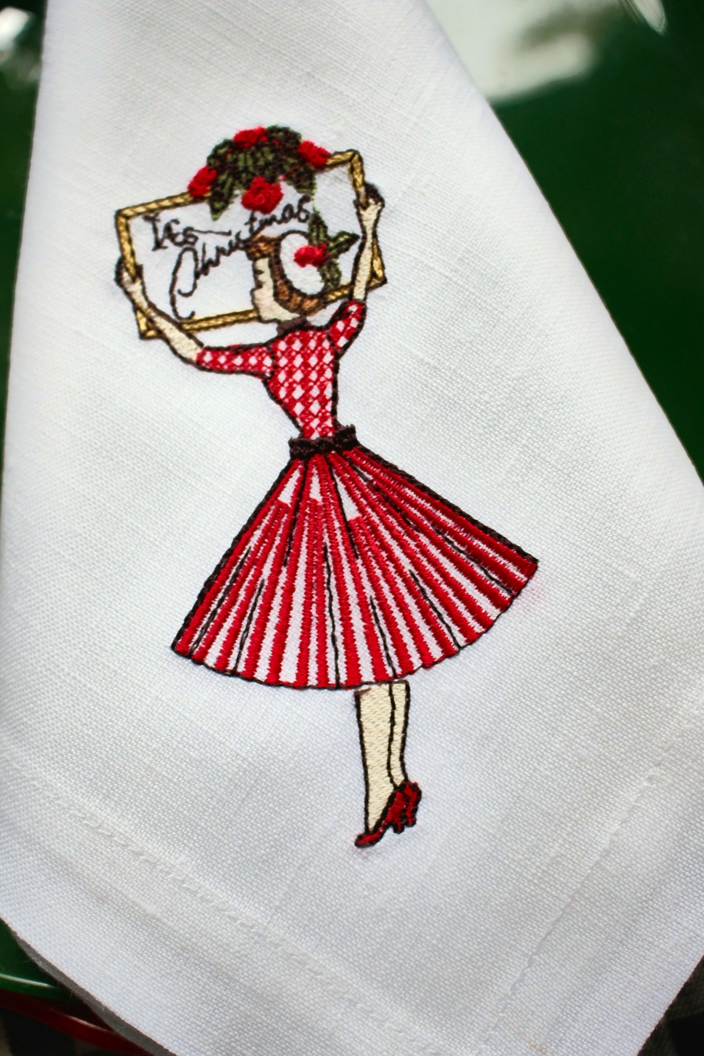 #037 | Vintage Christmas Girl