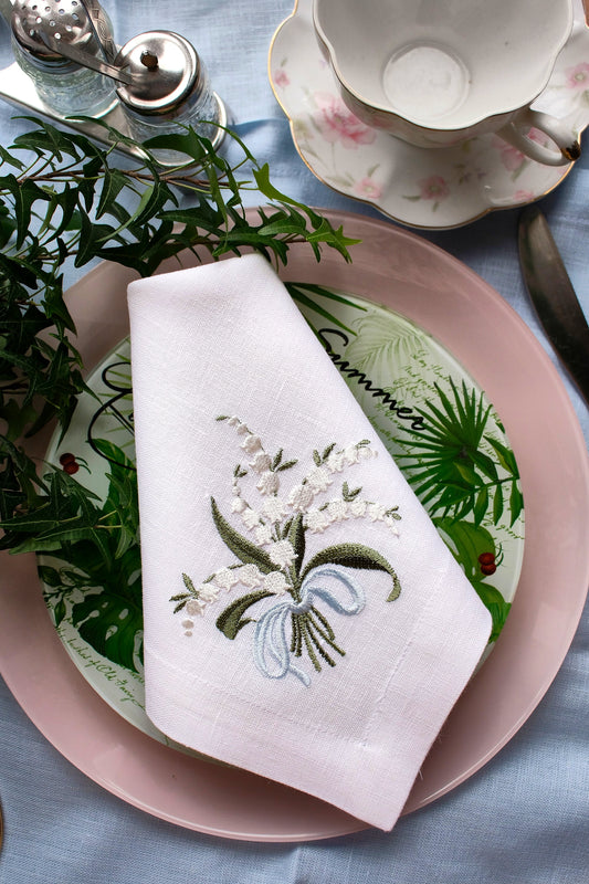 #010 | Lily of the Valley Bouquet Embroidery