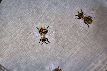 #051 | Scattered Honeybee Embroidery Trio