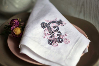 #041 | Victorian Scroll Monogram | Personalized