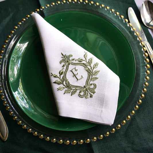 #004 | Heritage Frame Monogram Embroidery | Personalized